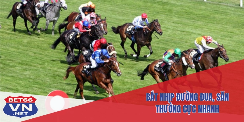 Cá Cược Đua Ngựa Bet66 – Lựa Chọn Giải Trí Đầy Chiến Lược 3 Bắt nhịp đường đua, săn thưởng cực nhanh