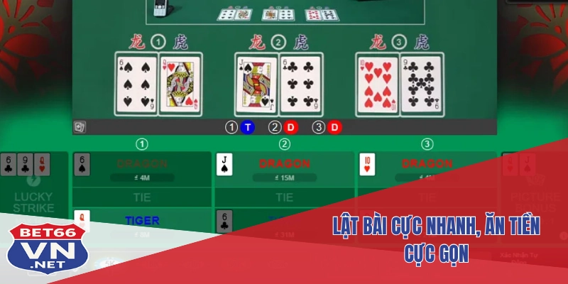 Cách Chơi Rồng Hổ Tại Bet66 – Nắm Luật, Chơi Hiểu, Thắng Lớn 4 Lật bài cực nhanh, ăn tiền cực gọn